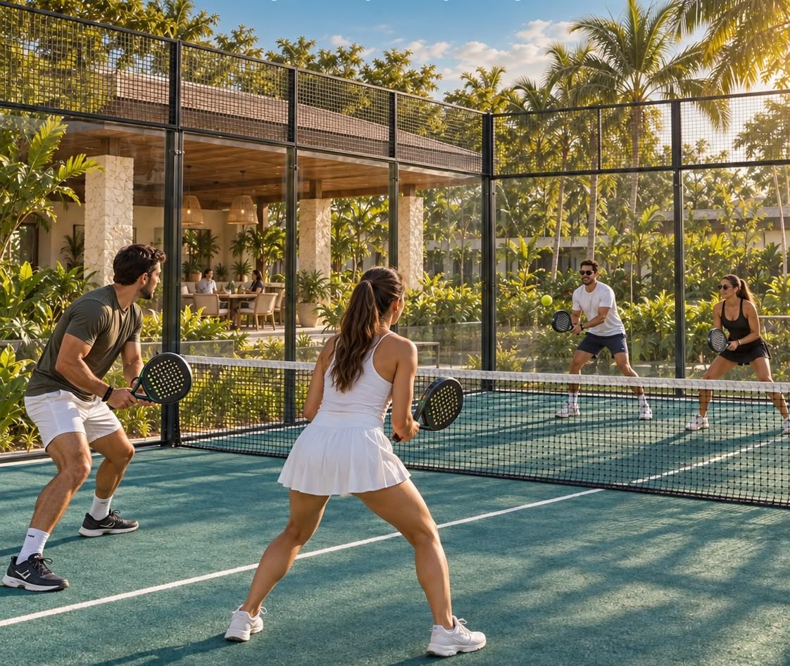 Cancha de pádel